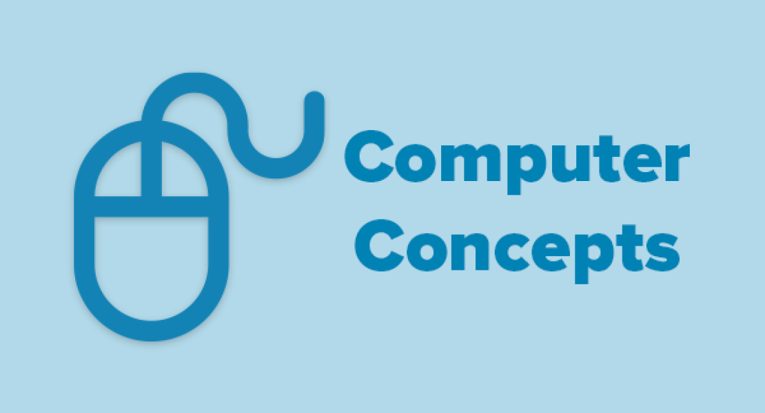 Symbol of a computer mouse