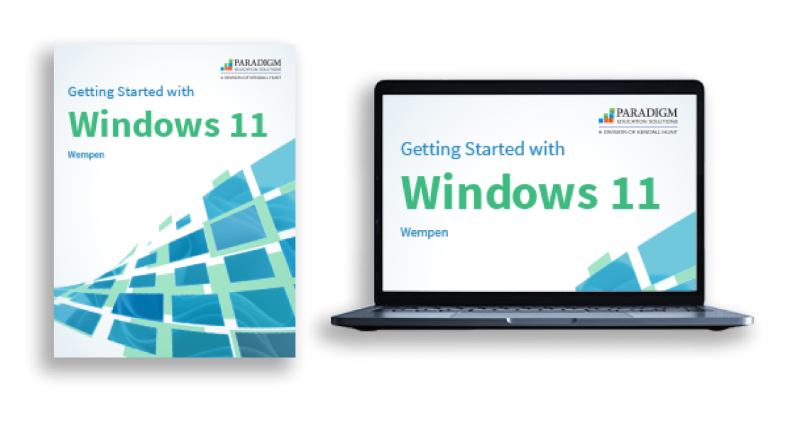Print and Digital Cover of Getting Started with Windows 11