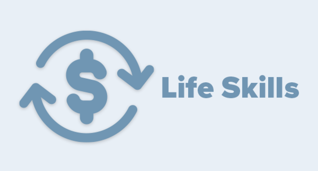 Symbol with two arrows forming a circle and a dollar sign