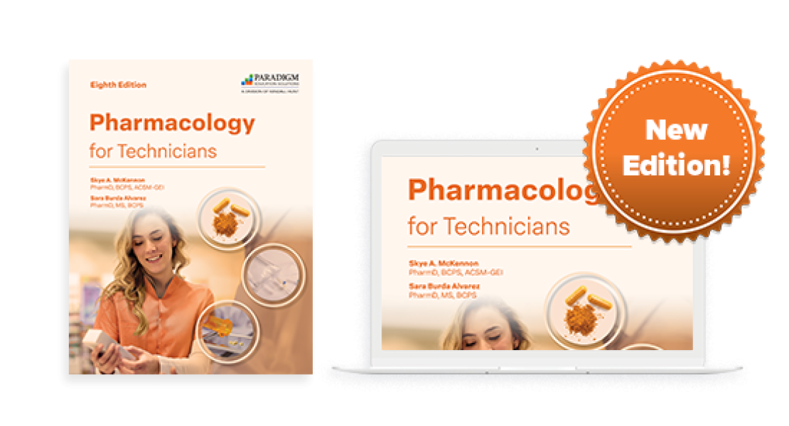 Pharmacology for Technicians, Eighth Edition