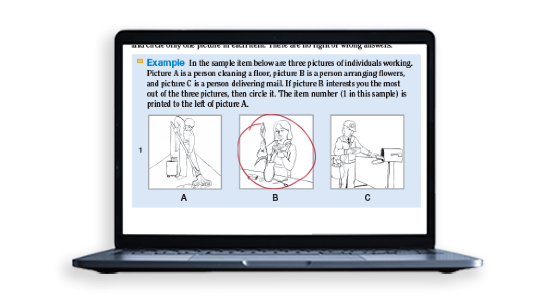 Digital Version of the Picture Interest Career Survey