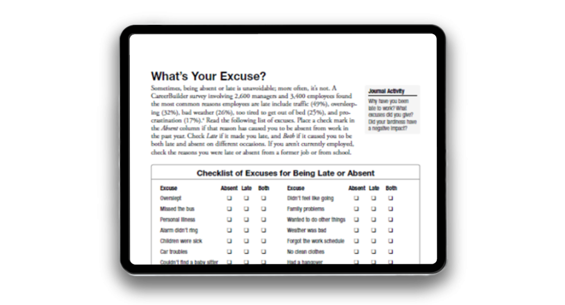 Workbook Contents