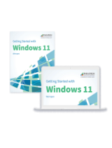Print and Digital Cover of Getting Started with Windows 11